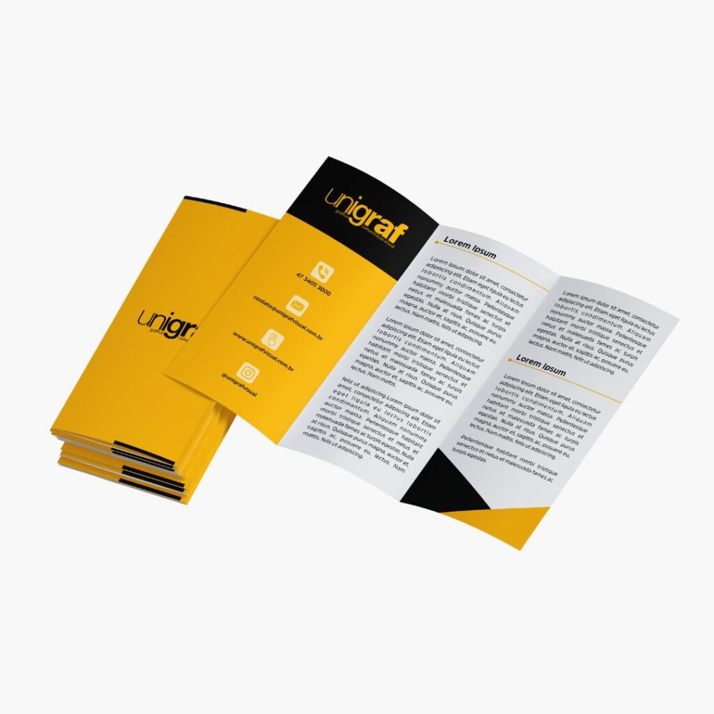 Folders e Panfletos