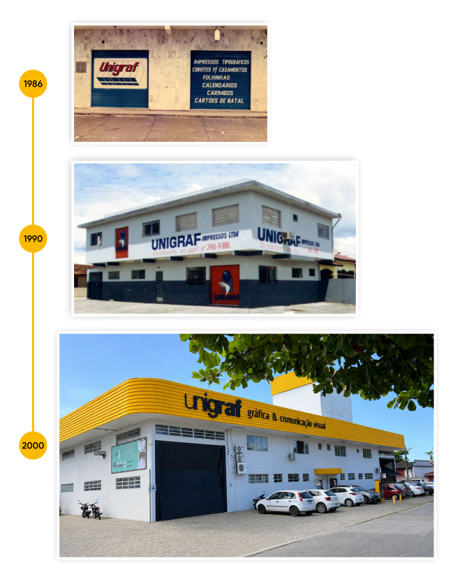 Galpão industrial da Unigraf em Itajaí, Santa Catarina