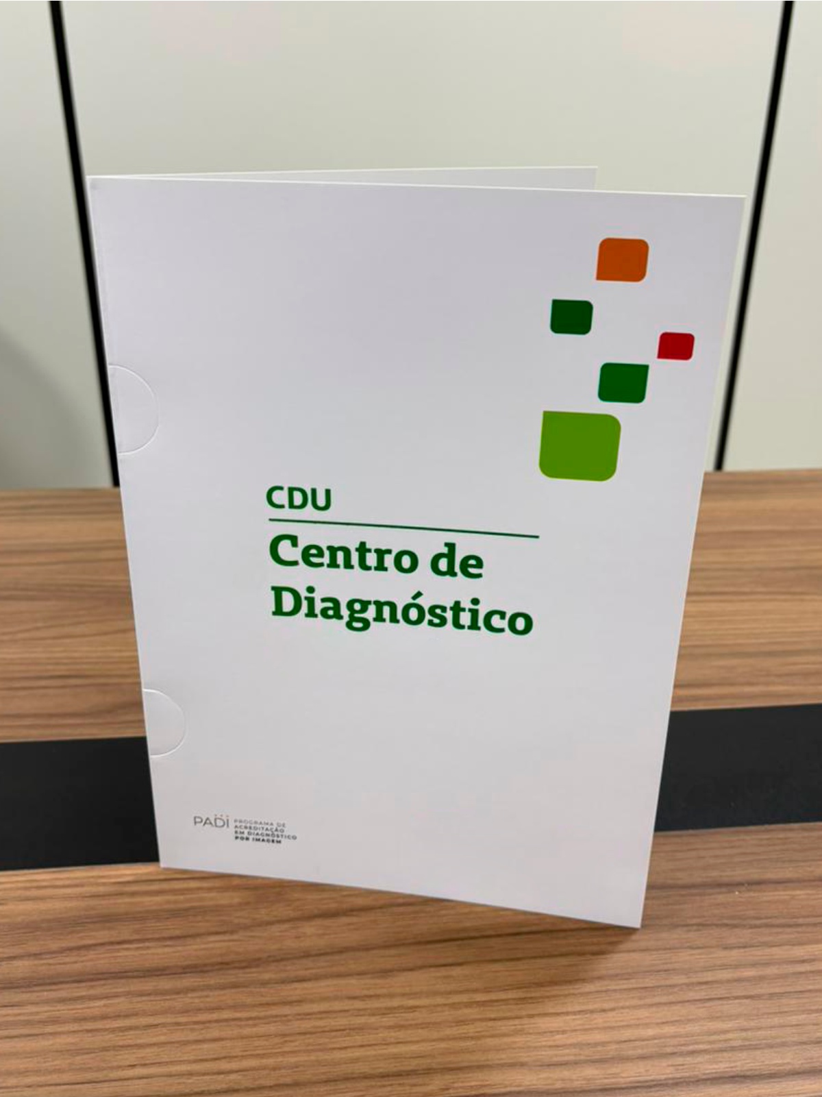 Pasta personalizada CDU Centro de Diagnóstico